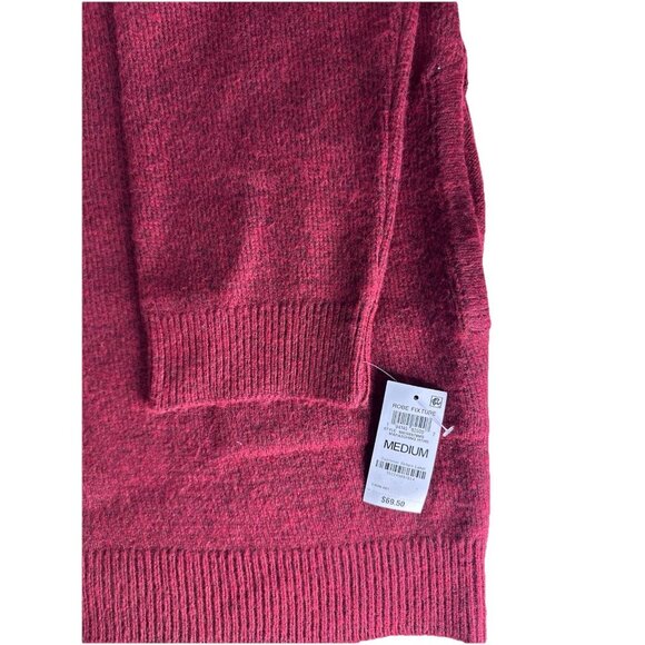 State of Day Women's Indulge & Rest Loungewear Tunic Hoodie - Maraschino M - Picture 8 of 9